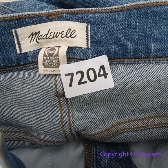 New! Madewell mid‎ rise kick out jeans, size 26 - Picture 11 of 12